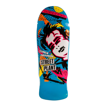 Street Plant / Mark Gonzales Skateboard Deck / Fat Gonz Blue