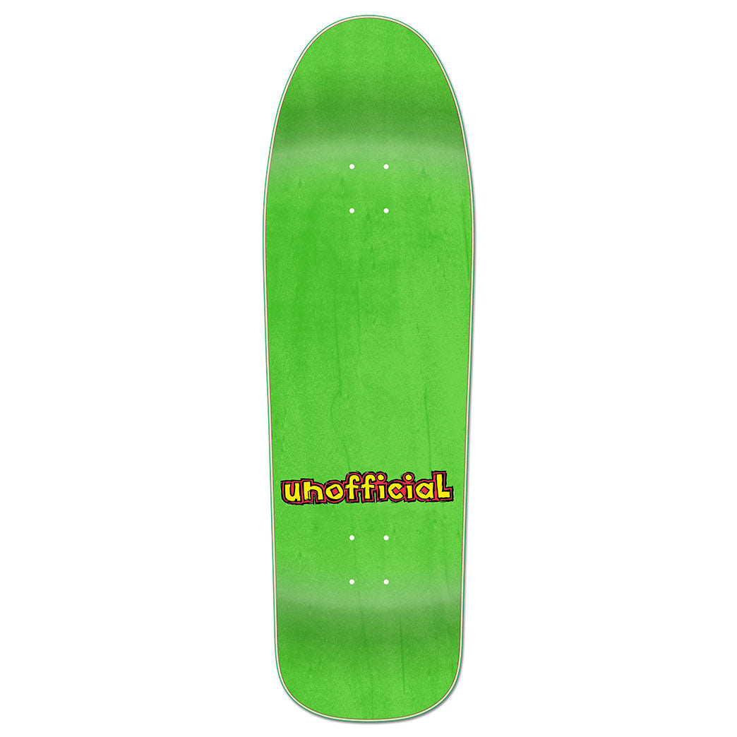 Unofficial / Fish Car Skateboard Deck / Mark Gonzales / Green Fish