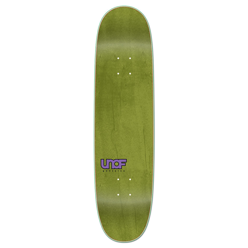 Unofficial / Gonz & Roses & Cast Skateboard Deck / Olive Stain