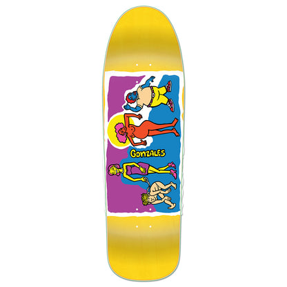 Unofficial / Colored People Skateboard Deck / Mark Gonzales / Yellow 9"