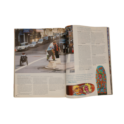 Transworld Skateboarding Magazine / Signed / Mark Gonzales on Cover