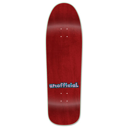 Unofficial / Colored People 3 Skateboard Deck / Mark Gonzales / Burgundy Stain