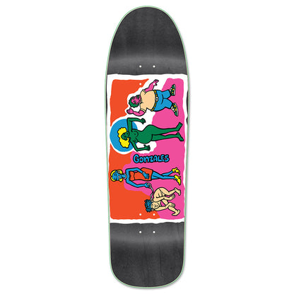 Unofficial / Colored People Skateboard Deck / Mark Gonzales / Black Stain 9"